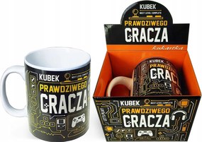 Nagy Bögre Játékrajongóknak, Gamer, Ajándék Fiúnak, Tinédzsernek, Fiúnak