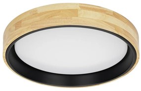 ITALUX PLF-4350-25W-WD-BK-4K - LED Mennyezeti lámpa CAMPELO LED/25W/230V 4000K