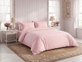 Krepp ágynemű PINK CUBIS rózsaszín Ágyneműhuzat mérete: 70 x 80 cm | 140 x 200 cm