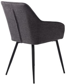 Sötétszürke étkezőszék Nolan – Unique Furniture
