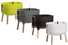 Műanyag önöntözős termesztő virágláda Urbalive – Plastia