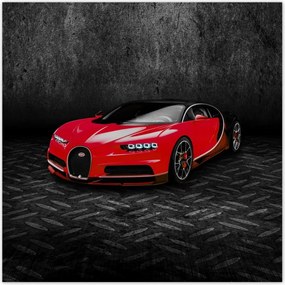 Poszterek 100x100 Piros sportautó