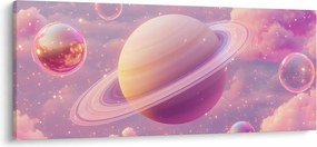 Kép - Rózsaszín bolygó (120x50 cm)