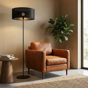 Emibig modern állólámpa lux fekete emi1670/lp1