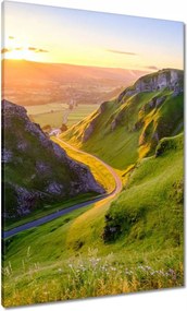 Vászonkép 70x100 Gyönyörű kilátás a hegyekre