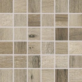 Mozaik Rako Saloon dark brown 30x30 cm matt DDM06748.1