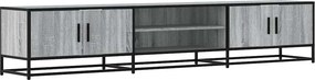 vidaXL szürke sonoma színű szerelt fa TV-szekrény 210 x 35 x 41 cm