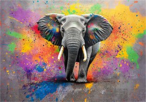 Fotótapéta Gyerekeknek Elefánt Állatok Tapéta Gyerekszoba 350x250