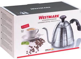 Westmark teáskanna hattyúnyakkal és hőmérővelBRASILIA PLUS, 800 ml