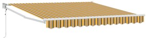 Automata Behúzható Napellenző Multicolour Stripe 350x250 cm