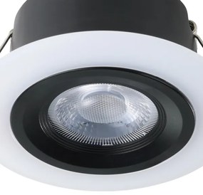 Eglo 900915 - KÉSZLET 3x LED Beépíthető lámpa CALONGE 3xLED/4,8W/230V fekete