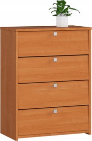 Cipősszekrény Rubin 4 60cm éger könyvespolc Akd