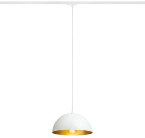 RENDL GLADYS 30 egyáramkörös sínre fehér/aranysárga 230V LED E27 15W