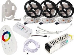 Led Szalag Szett 15m Rgb FehĂ©r 5050 TĂĄvirĂĄnyĂtĂł