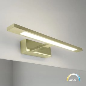 LED fürdőszobai tükörvilágítás KLIMT LED/8W/230V 3000/4000/6000K 40 cm IP44 arany színű