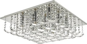DAR LIGHTING ORE1350 ORELLA Kristály Mennyezeti Lámpa Csiszolt Króm G9 IP20