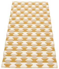 Okkersárga kültéri-beltéri futószőnyeg 70x160 cm Dana Ochre – Pappelina