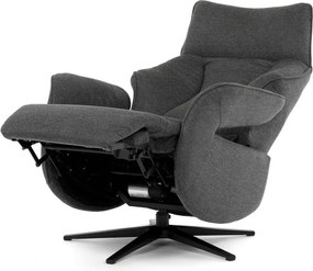 Elektromos relax fotel szürke szövet TV-B3973 GREY2