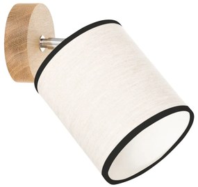 Spot-Light 66791174 - Fali spotlámpa BOHO 1xE27/25W/230V tölgy