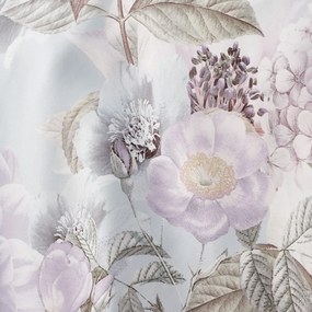 Világoskék egyszemélyes ágyneműhuzat 135x200 cm Floral Serenity – RHS