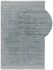 Újrahasznosított anyagból készült szőnyeg Jade türkizkék 160x230 cm
