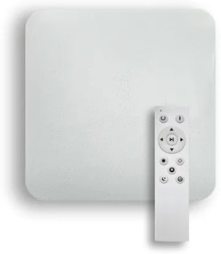 LED Dimmelhető mennyezeti lámpa FLORA LED/36W/230V 2700-6500K  + távirányító