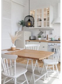 Lucide 78396/01/30 - Csillár zsinóron JERREL 1xE27/40W/230V fekete