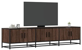 barna tölgy színű szerelt fa TV-szekrény 180 x 35 x 41 cm