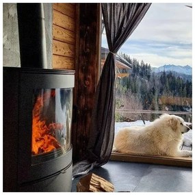 Kratki KOZA/AB/S/2 - 10 kW acél kandalló 150 mm kéményhez