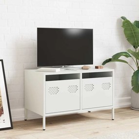fehér hidegen hengerelt acél TV-szekrény 68 x 39 x 43,5 cm