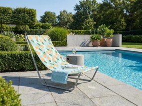 Összecsukható strandnyugágy SAND PINEAPPLE, színes