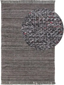 Újrahasznosított anyagból készült szőnyeg Damian Grey/Red 160x230