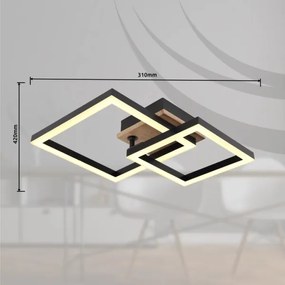 Globo 672840-15 - LED Mennyezeti lámpa BARD LED/15W/230V