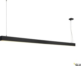 SLV 1001406 GLENOS Modern Led Függesztett Lámpa Fekete LED IP20