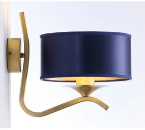 Jupiter 2115 - KASZMIR fali lámpa 1xE27/15W/230V kék/arany