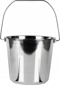 Élelmiszeripari Acél vödör rozsdamentes fém élelmiszeripari élelmiszer 8L