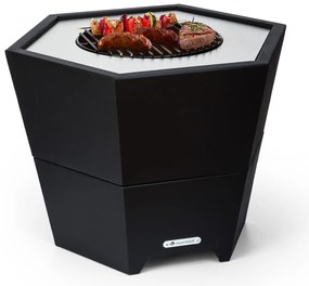 Blumfeldt Hekla 2 az 1-ben, tűzhely, Ø 60 cm, víz- és fagyálló, grill-lap, grillrács