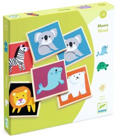 Memória játék - Emlékező - Memo Wood