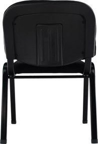 Irodai szék, fekete, ISO ECO