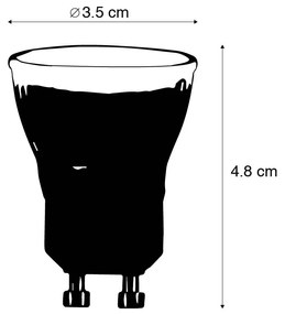 5 darabos GU10 LED izzókészlet 35mm 3.5W 180 lm 2700K