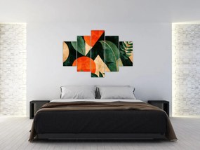 Kép - Geometrikus természeti minták II. (150x105 cm)