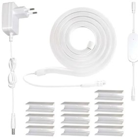 RGBIC LED Dimmelhető szalag GoSmart LED/24W/230V 3 m Wi-Fi Tuya