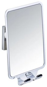 Wenko VL Quadro kozmetikai tükör 14x19.5 cm négyszögletes ezüst 22693100