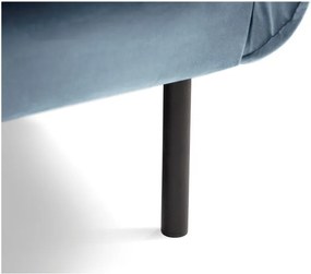 Vienna világoskék bársony kanapé, 200 cm - Cosmopolitan Design