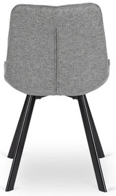 Szürke Szövet Étkezőszék RICK 2