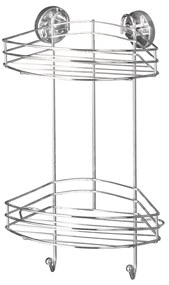Vacuum-Loc kétszintes öntapadós sarokpolc, max. 33 kg - Wenko