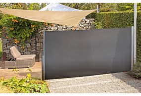 Szürke fém erkély paraván 300x160 cm - Garden Pleasure