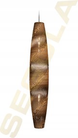 Segula 15042 dizájner függő papírlámpa, Skinny 210, Think Paper