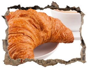 3d-s lyukat fali matrica Croissant és kávé nd-k-71215750