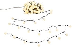 Karácsonyi fényfüzér zöld, 100 LED-del, fehér, 5m, IP44 - Dasher